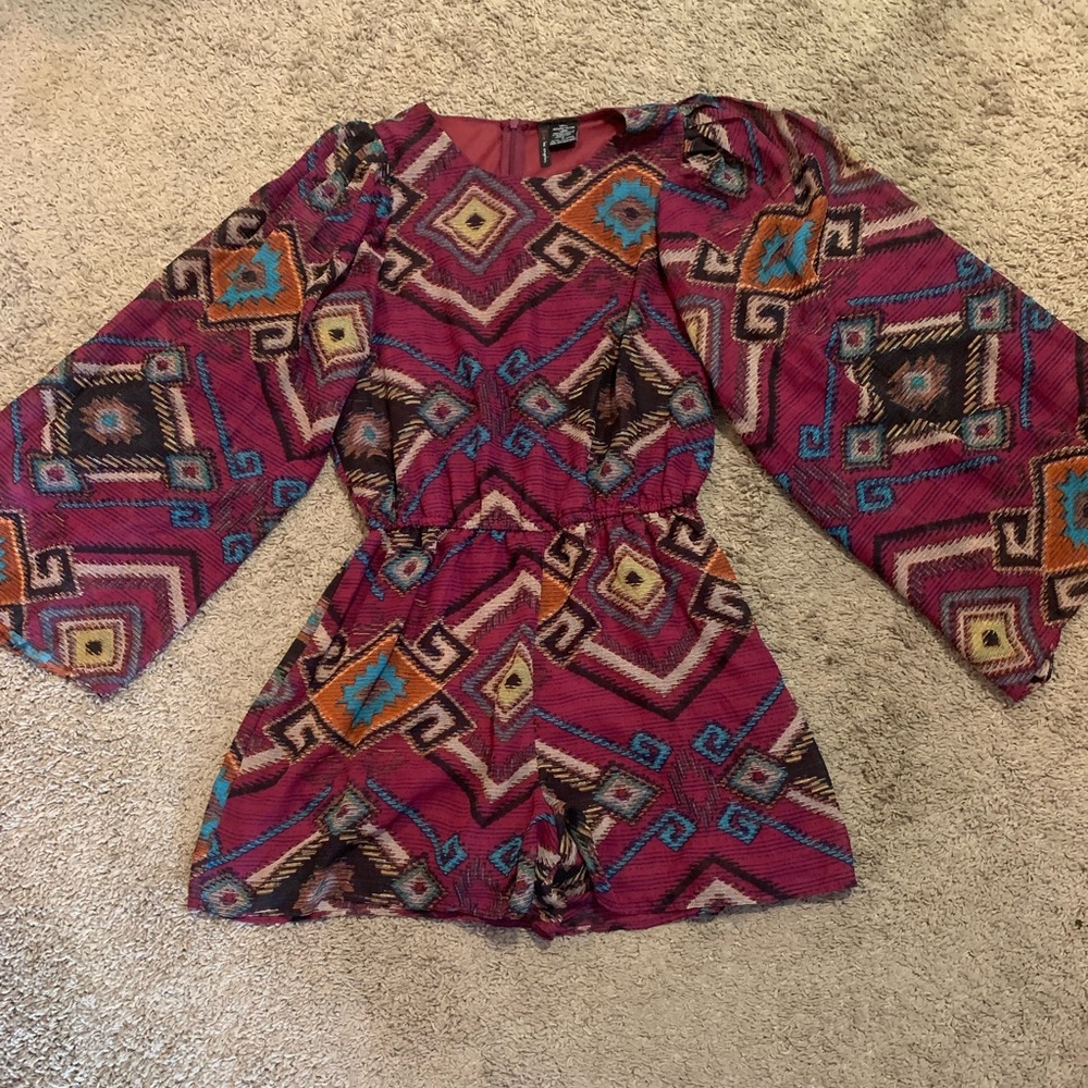 Fire Los Angeles Romper Medium
